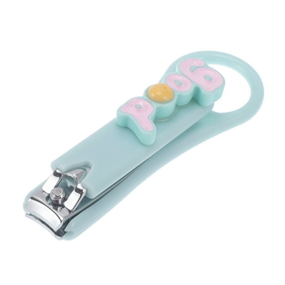 Unique Bargains 1 Pc Cartoon Pattern Nail Clippers Toenail Clippers 3.15"x0.98" Blue