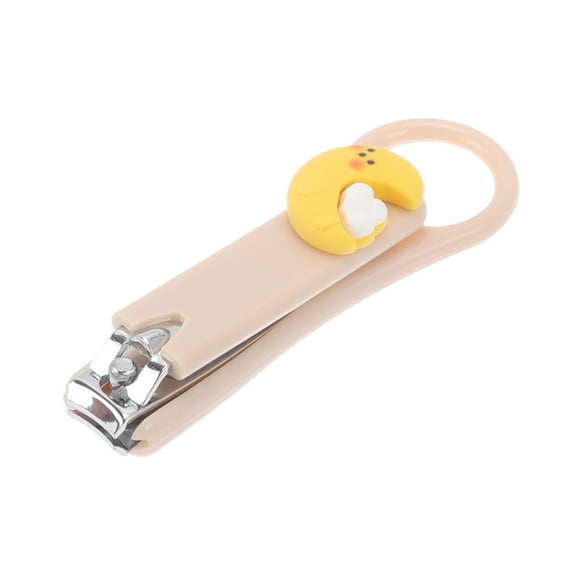 Unique Bargains 1 Pc Cartoon Pattern Nail Clippers Toenail Clippers 3.15"x0.98" Yellow