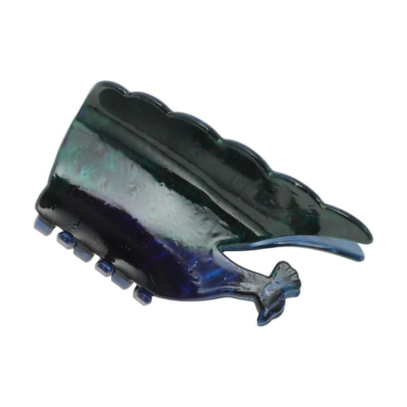 Unique Bargains 1 Pc Cartoon Peacock Hair Clips for Home Black