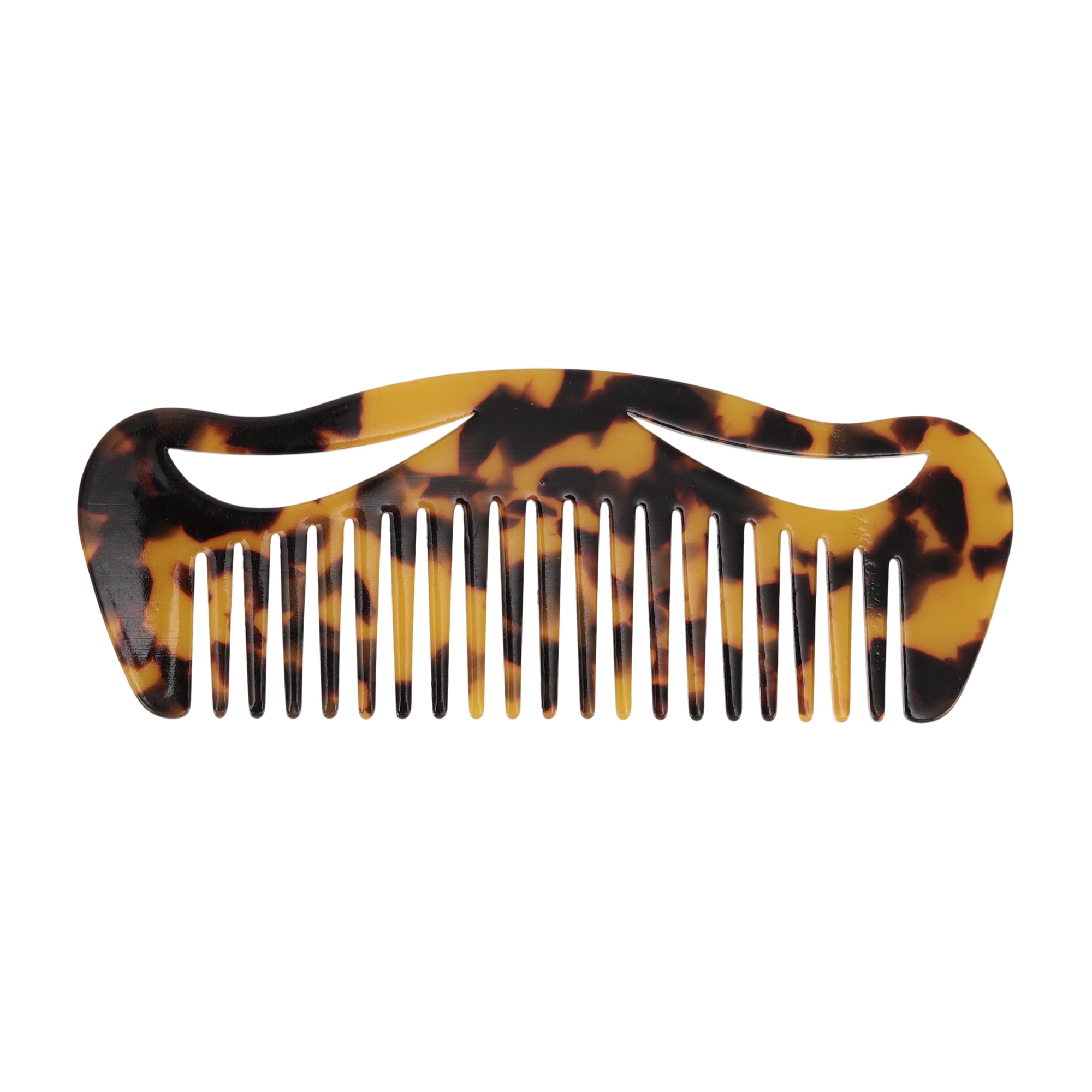 Unique Bargains 1 Pc Cartoon Style Hair Comb for Making All Hair Types Smooth Brown