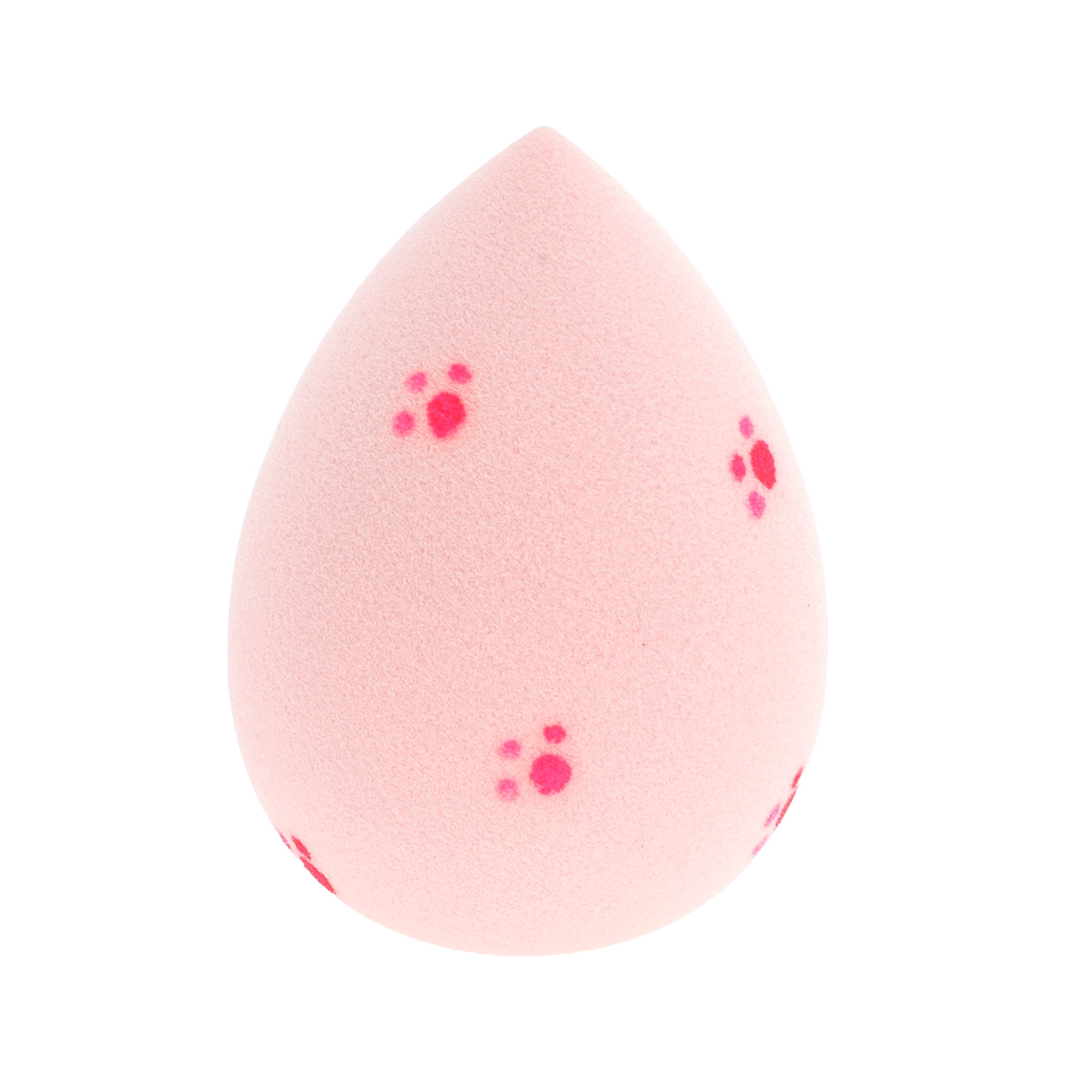 Unique Bargains 1 Pc Cat Paw Face Makeup Sponge Pink