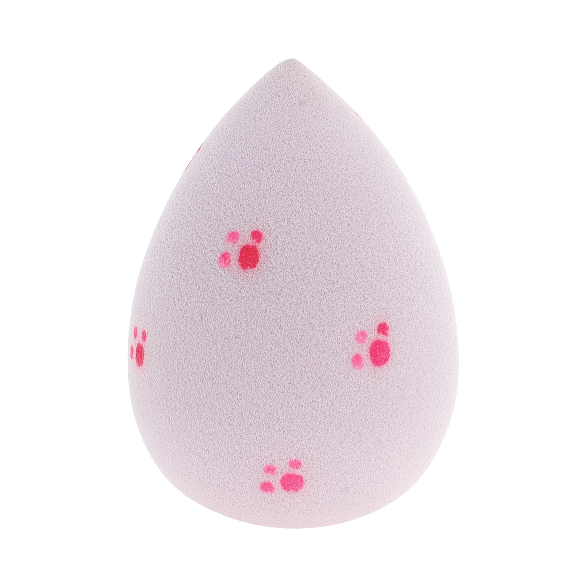 Unique Bargains 1 Pc Cat Paw Face Makeup Sponge Purple