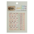 thumbnail image 1 of Unique Bargains 1 Pc Charming Face Rhinestone Stickers for Concert Pink, 1 of 5