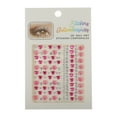 thumbnail image 1 of Unique Bargains 1 Pc Charming Face Rhinestone Stickers for Concert Red, 1 of 5