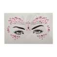 thumbnail image 1 of Unique Bargains 1 Pc Charming Rhinestone Stickers for Concert Pink, 1 of 5