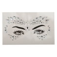 thumbnail image 1 of Unique Bargains 1 Pc Charming Rhinestone Stickers for Concert White, 1 of 5