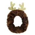 thumbnail image 1 of Unique Bargains 1 Pc Christmas  Hair Scrunchies Antlers Hair Rope for Christmas Brown, 1 of 6