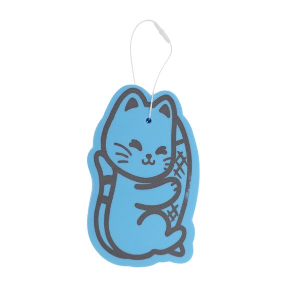 Unique Bargains 1 Pc Civet Cat Pattern Bath Sponge Body Scrubber Blue
