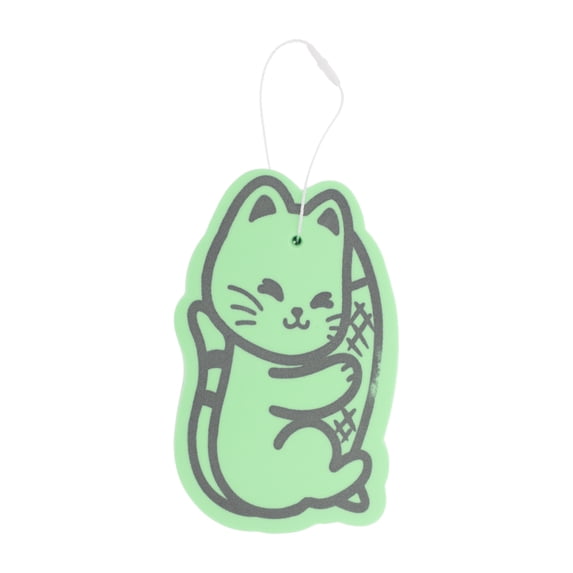 Unique Bargains 1 Pc Civet Cat Pattern Bath Sponge Body Scrubber Green