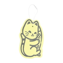 Unique Bargains 1 Pc Civet Cat Pattern Bath Sponge Body Scrubber Yellow