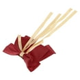 thumbnail image 1 of Unique Bargains 1 Pc Classic Bow Hair Clips Hairdo Clip for Women 3.94"x4.92"x0.87" Wine Red, 1 of 2