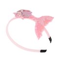 thumbnail image 1 of Unique Bargains 1 Pc Classic Elegant Sequins Headbands for Children 5.51"x5.12"x3.35" Light Pink, 1 of 2