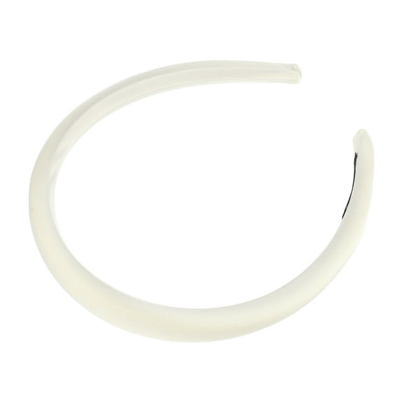 Unique Bargains 1 Pc Classic Elegant Sponge Headband for Women for Girls 6.10"x5.31" Beige