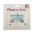 thumbnail image 1 of Unique Bargains 1 Pc Classic Face Rhinestone Stickers for Concert Blue, 1 of 5