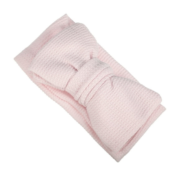 Unique Bargains 1 Pc Classic Fashion Bow Headbands for Girls 6.69"x3.54" Pink