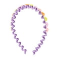 thumbnail image 1 of Unique Bargains 1 Pc Classic Heart-shaped Headbands 5.91"x5.31"x0.51" Purple, 1 of 2