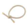 thumbnail image 1 of Unique Bargains 1 Pc Classic Knotted Style Hair Rope Hair Scrunchies Beige, 1 of 5