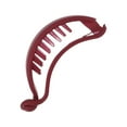 thumbnail image 1 of Unique Bargains 1 Pc Classic Ponytail Hairpin Hairdo Clip for Women 3.15"x1.18"x1.26" Red, 1 of 2