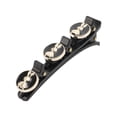 thumbnail image 1 of Unique Bargains 1 Pc Classic Rabbit Hair Clips Hairdo Clips for Women 4.13"x0.71"x1.18" Black, 1 of 2