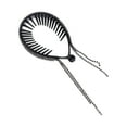 thumbnail image 1 of Unique Bargains 1 Pc Classic Rhinestone Hairpin Hairdo Clip for Girls 3.35"x2.36"x0.47" Black, 1 of 2