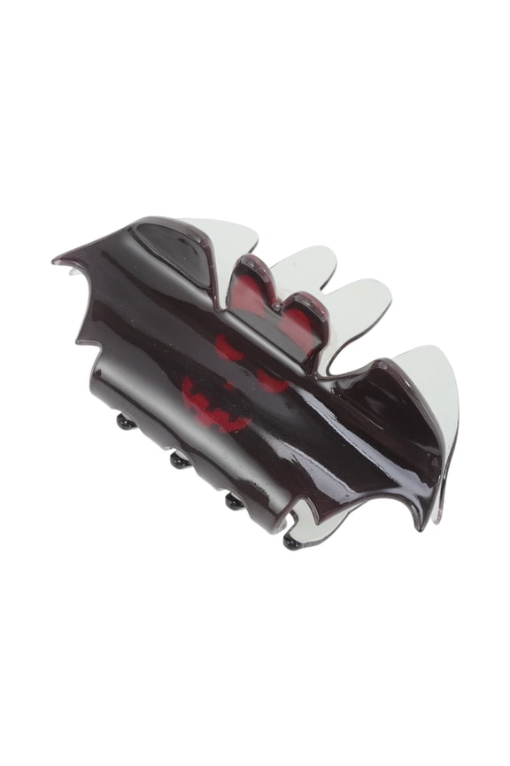 1 Pc Claw Clip Cute Halloween Demon-Bat Design Hair Clip Black