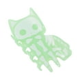 thumbnail image 1 of Unique Bargains 1 Pc Claw Clip Cute Halloween Grungy Skeleton Cat Design Hair Clip Fluorescent Green, 1 of 5