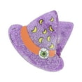 thumbnail image 1 of Unique Bargains 1 Pc Claw Clip Cute Halloween Moon & Witch Hat Design Hair Clip Purple, 1 of 5