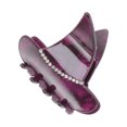 thumbnail image 1 of Unique Bargains 1 Pc Claw Clip Cute Halloween Witch Hat Design Hair Clip Dark Purple, 1 of 5