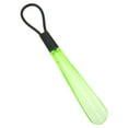 thumbnail image 1 of Unique Bargains 1 Pc Clear Style Hangable Shoe Horn for Shoe 11.61"x1.5" Green, 1 of 6