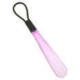 thumbnail image 1 of Unique Bargains 1 Pc Clear Style Hangable Shoe Horn for Shoe 11.61"x1.5" Pink, 1 of 6