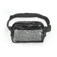 thumbnail image 1 of Unique Bargains 1 Pc Clear Style Running Waist Pack for Hiking Gym Clear Black TPU, 1 of 4