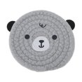 thumbnail image 1 of Unique Bargains 1 Pc Coaster Heat Insulation Mat Drink Coaster Gray Cotton rope, 1 of 5
