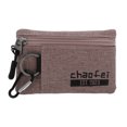thumbnail image 1 of Unique Bargains 1 Pc Coin Purse Wallet Letter Lanyard Coin Purse Pouch Coffee Color, 1 of 5
