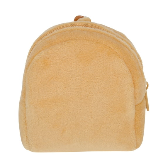 Unique Bargains 1 Pc Coin Purse Wallet Portable Backpack Shape Coin Purse Pouch Coffee Color