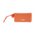 thumbnail image 1 of Unique Bargains 1 Pc Coin Purse Wallet Portable Double Zipspers Coin Purse Pouch Orange, 1 of 5
