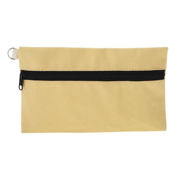 Unique Bargains 1 Pc Coin Purse Wallet Portable Rectangle Zipper Coin Purse Pouch Khaki