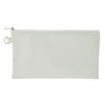 thumbnail image 1 of Unique Bargains 1 Pc Coin Purse Wallet Portable Rectangular Zipper Coin Purse Pouch White, 1 of 5