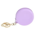 thumbnail image 1 of Unique Bargains 1 Pc Coin Purse Wallet Portable Round Coin Purse Pouch Purple, 1 of 5