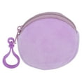 thumbnail image 1 of Unique Bargains 1 Pc Coin Purse Wallet Portable Round Mini Coin Purse Pouch Purple, 1 of 5