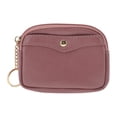 thumbnail image 1 of Unique Bargains 1 Pc Coin Purse Wallet Portable Square With Rounded Corners Coin Purse Pouch Oak Red, 1 of 5