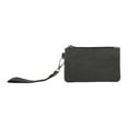 thumbnail image 1 of Unique Bargains 1 Pc Coin Purse Wallet Wrist Strap Rectangular Coin Purse Pouch Black, 1 of 5