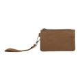 thumbnail image 1 of Unique Bargains 1 Pc Coin Purse Wallet Wrist Strap Rectangular Coin Purse Pouch Camel, 1 of 5