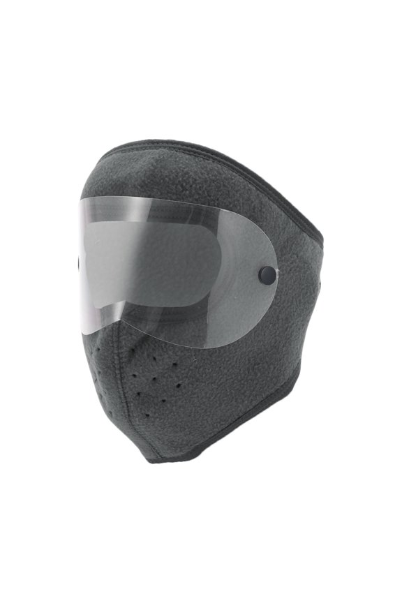 1 Pc Cold-proof Face Mask Removable Balaclava for Cycling Dark Gray