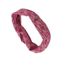 Unique Bargains 1 Pc Colorful Headband for Yoga Red White Black