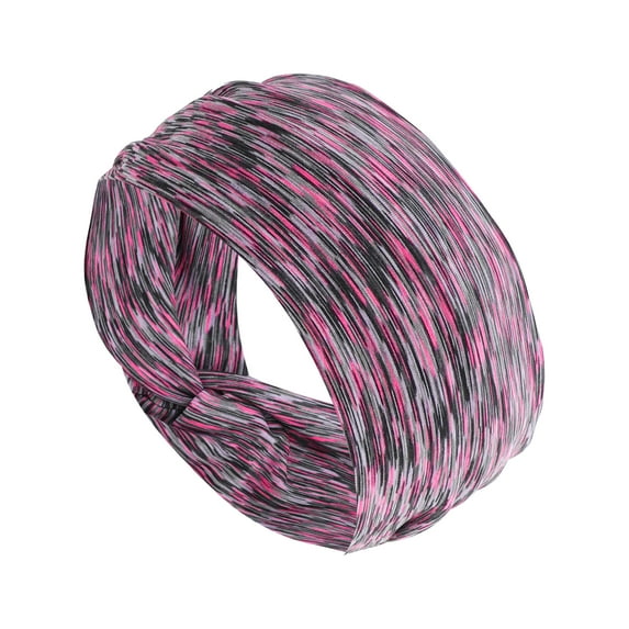 Unique Bargains 1 Pc Comfortable Headband High Elastic Headband for Sport Purple