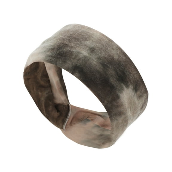 Unique Bargains 1 Pc Comfortable Headband Ombre Headband for Sport Brown