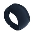 thumbnail image 1 of Unique Bargains 1 Pc Comfortable Headband Solid Wide Headband for Sport Navy Blue, 1 of 6