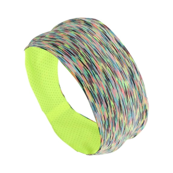 Unique Bargains 1 Pc Comfortable Headband Sweat-wicking Headband for Sport Colorful