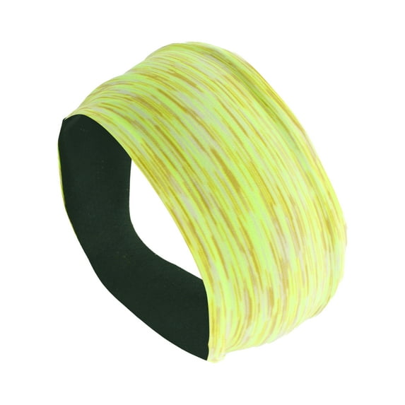 Unique Bargains 1 Pc Comfortable Headband Sweat-wicking Headband for Sport Fluorescent Green