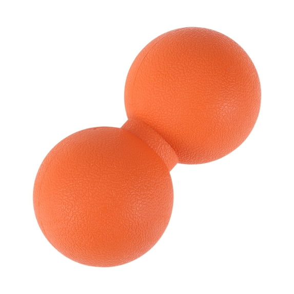 Unique Bargains 1 Pc Comfortable Massage ball Manual Massager Tools 4.76"x2.56"x2.56" Macaron Orange